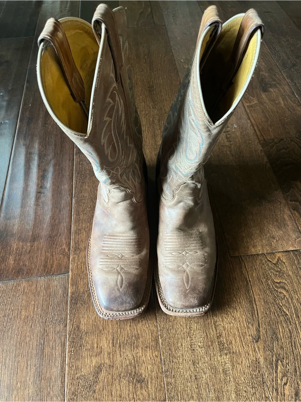 Nocona MD2731 Western Boot Tan USA  Men's Size 7D